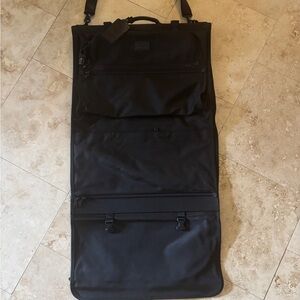 Tumi Black Travel Bags Minimalist Design